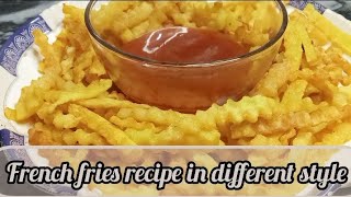 French fries in different style| French fries recipe|Potato snacks| Asian food with yumm