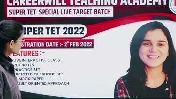 SUPERTET Syllabus, paper pattern, academy weightage, qualification ALL INFORMATION BY HIMANSHI SINGH