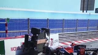 Famous Jenson Button & Pascal Wehriein Monaco 2017 GP crash Profile