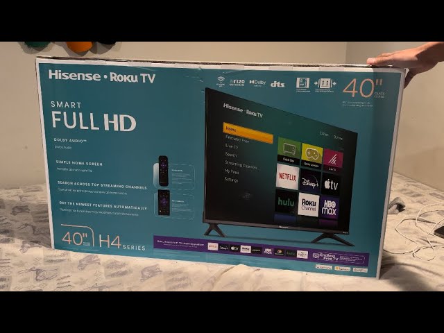 Hisense 32H4030F1 32 inch 720p LED Roku Smart TV for sale online