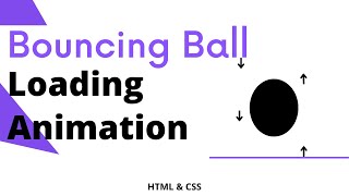 Bouncing Ball Animation in CSS | CSS Animation Tutorial | CSS Turorial