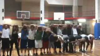 YMD Gymnastics Practice - Human Wave