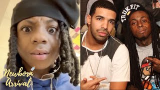 Lil Wayne & Nivea Son Neal Responds To Backlash After Claiming He Does NOT Listen To Drake! 😱