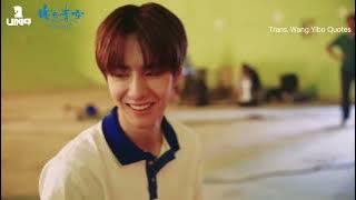 [Eng Sub] Wang Yibo Song Nianshao Xinshi for Animated Movie Crystal Sky of Yesterday   MV BTS 181026