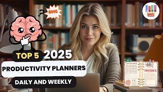 Top 5 Best Productivity Planners for Daily and Weekly Success in 2025 #video #subscribe #shorts