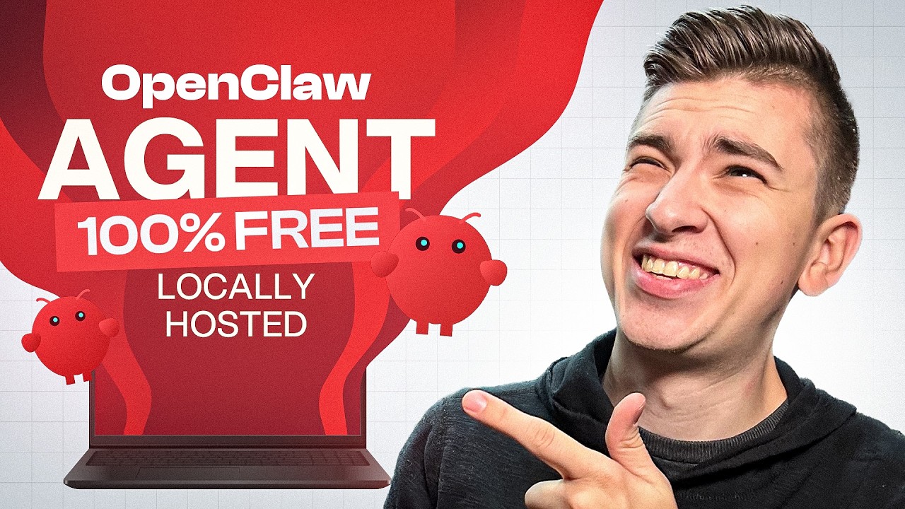 OpenClaw Agent 100% Free Locally Hosted