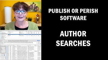 Publish or Perish Demo - Author searches