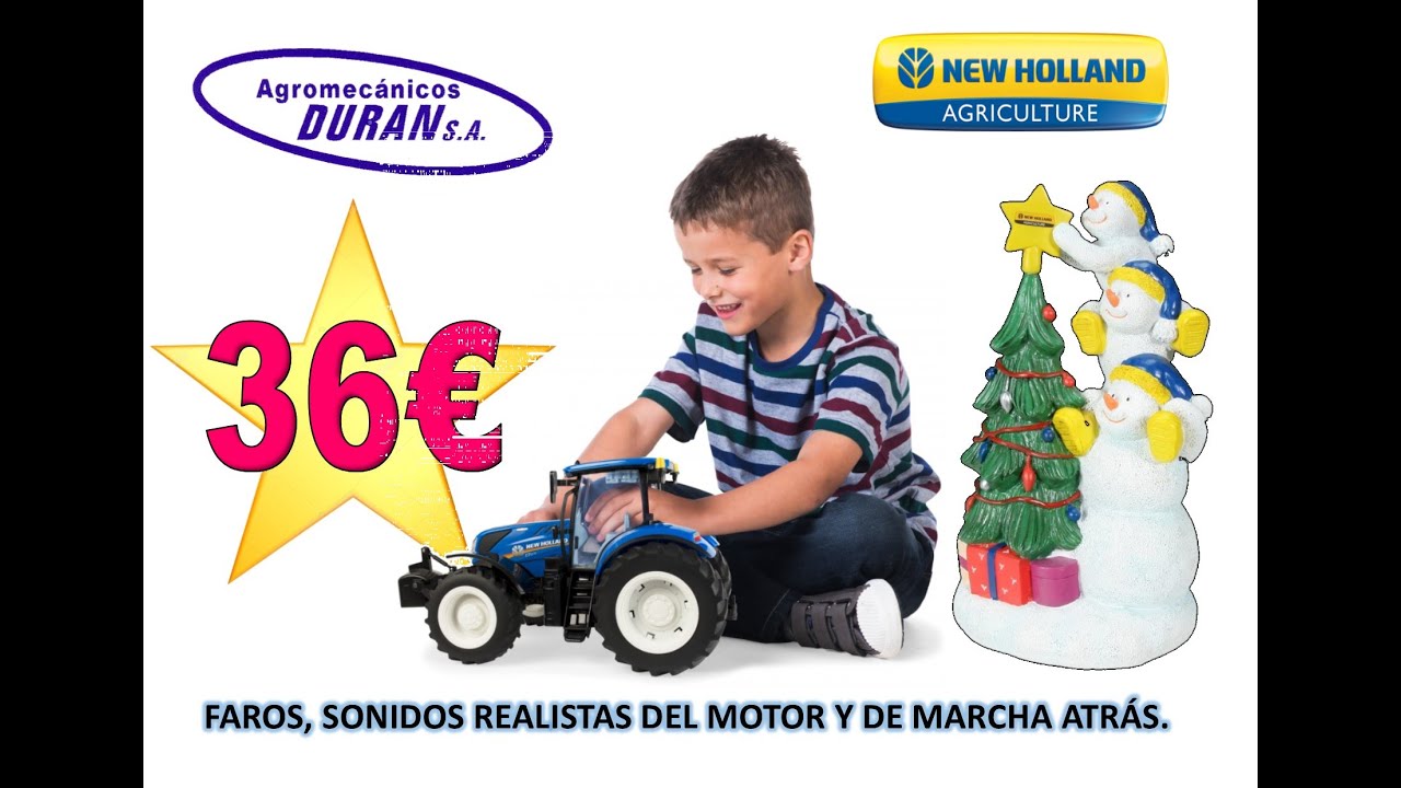 tractores new holland de juguete