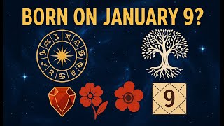 Born on January 9? Discover Your Complete Horoscope – Zodiac, Druid, Vedic, Numerology & More!
