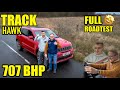 Jeep trackhawk review 707bhp supercharged madness