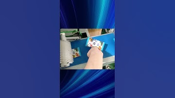 Auto card friction feeder integrated into horizontal packing machine, can achieve 200bags/min