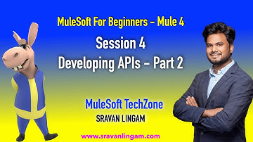 Session 4 : Developing APIs -Part II | Anypoint Studio | MuleSoft For Absolute Beginners
