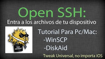 Open SSH: Accede a tus archivos de tu dispositivo iOS en tu PC/Mac: