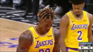 Los Angeles Lakers vs Chicago Bulls NBA SEASON '19-'20 NoV 5 2019 4th Quarter Recap (MISSED \& MADE)