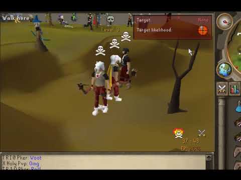 6Mil+ risking PK Twins D BOW PvP / BH world Old PK...