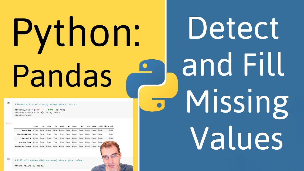How To Detect And Fill Missing Values In Pandas Python
