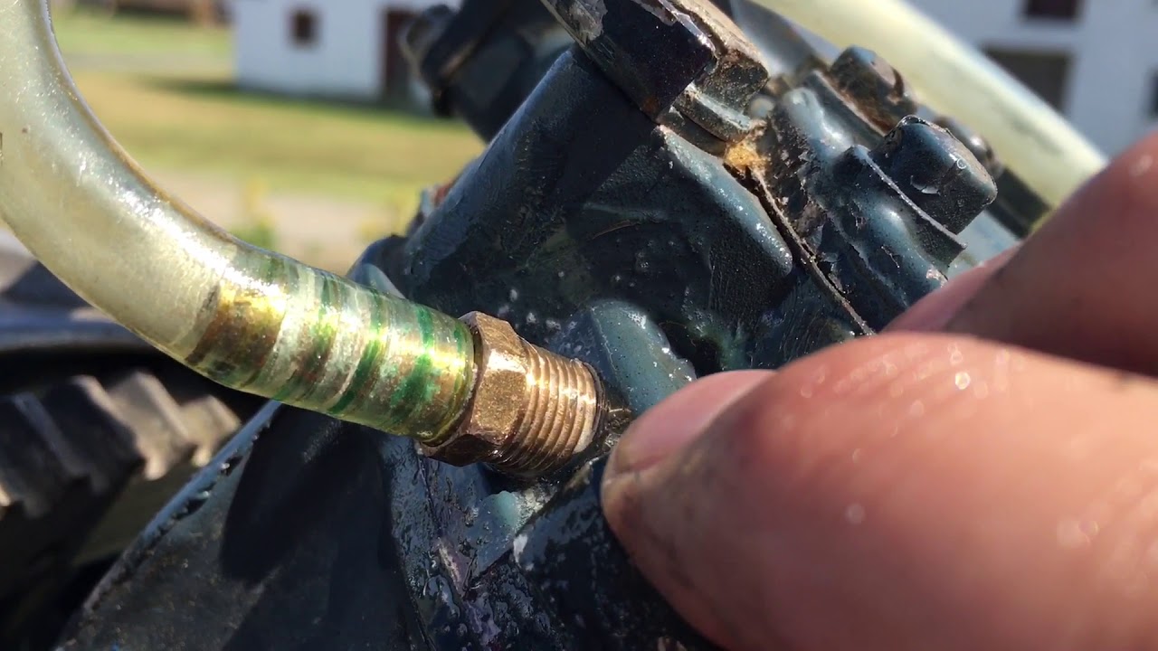 Adding a Telltale on Old Outboard Boat Motor - 1970 Evinrude Big Twin ...
