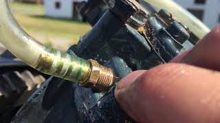 Adding a Telltale on Old Outboard Boat Motor - 1970 Evinrude Big Twin 40hp