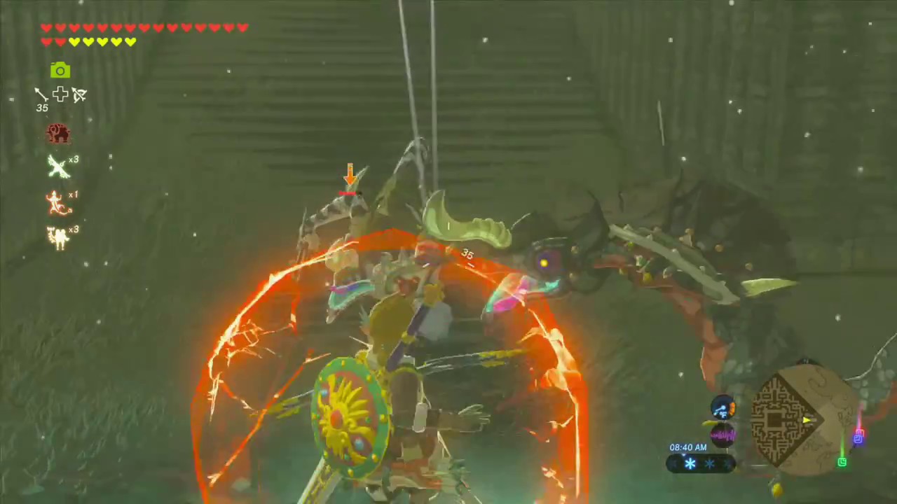 BotW Wii U Part 105 – In the Dark of the Labyrinth