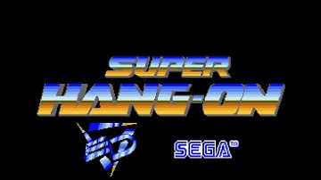 Super Hang On (Amiga 50Hz) - Intro / Loading Screen