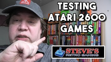 ATARI 2600 game testing - WIZARD Prototype for my RETRO GAMING channel