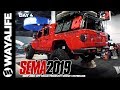 SEMA 2019 Jeep Gladiator Truck JL Wrangler Products Accessories DAY 4 Synergy Tuffy Rancho aFe