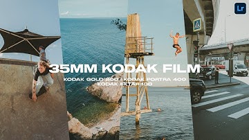 35mm Kodak Film Lightroom-voorinstelling | Filmvoorinstellingen Lightroom | 35mm-voorinstelling L...