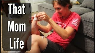 Little Boys Feet and Cleaning Up | That Mom Life