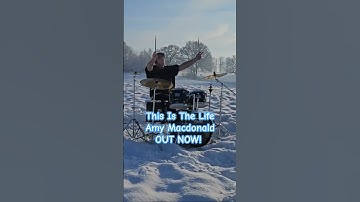 Thumbnail of This Is The Life - Amy Macdonald OUT NOW! #viral #thisisthelife #amymacdonald #drums #shorts #fyp