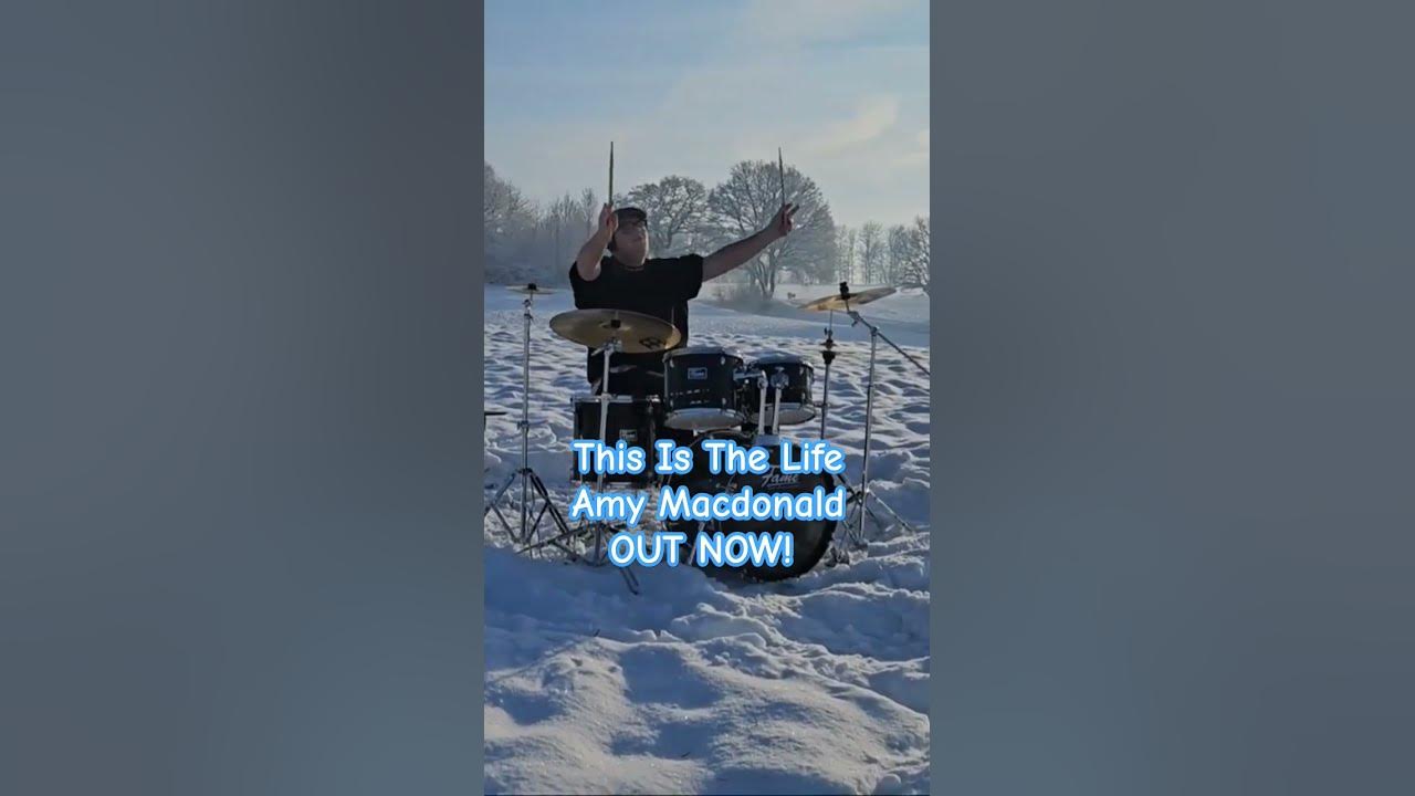 This Is The Life - Amy Macdonald OUT NOW! #viral #thisisthelife #amymacdonald #drums #shorts #fyp