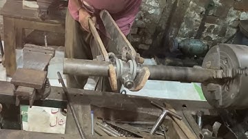 One man making a Double strength springs on lathe machine by hand -just skills #diy #longvideo 