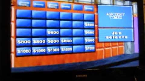 Jeopardy! Nintendo 64 Run: Game 2, Part 2