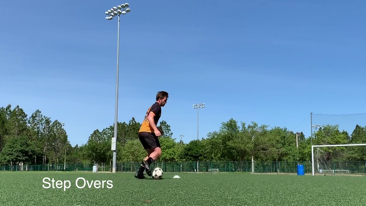 Coastal Kicks Soccer Training Videos - Step Overs - YouTube