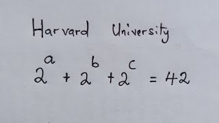 Harvard University  Entrance Exam  Can You Solve  A B And C Are Integers