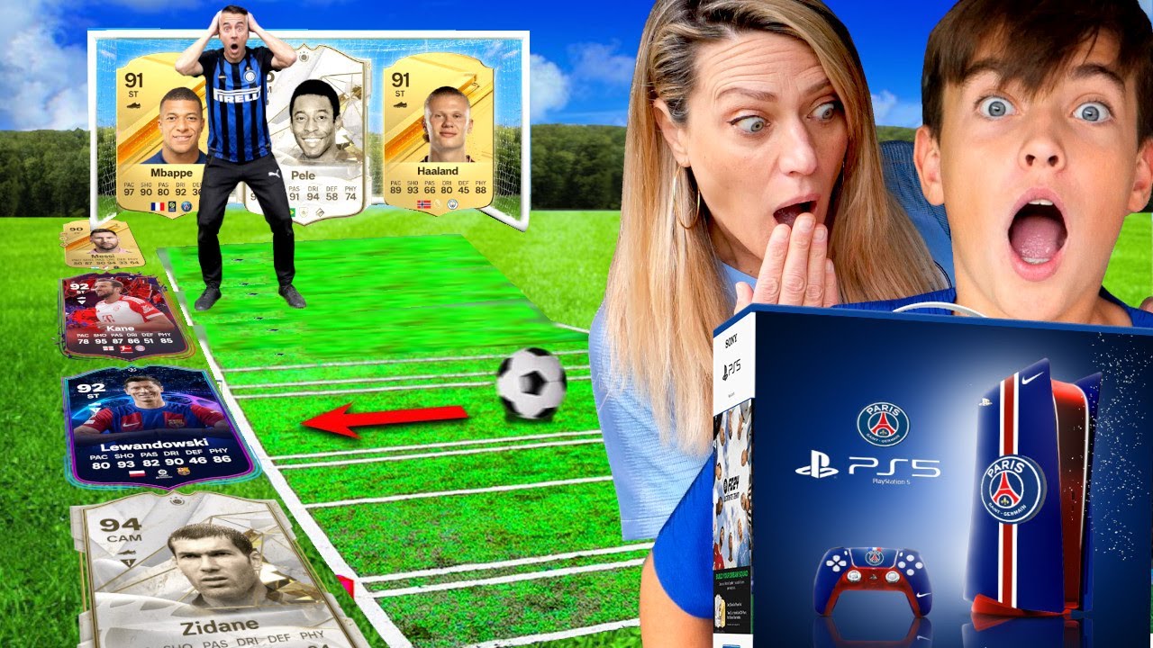 DONDE ATERRICE EL BALÓN DE FÚTBOL TE LO COMPRO DE FC24 *CHAMPIONS LEAGUE*