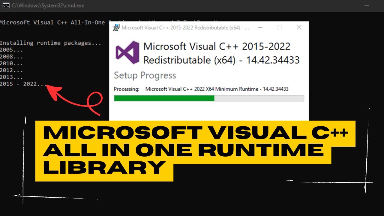 CARA DOWNLOAD DAN INSTAL MICROSOFT VISUAL C++ REDISTRIBUTABLE RUNTIME ...