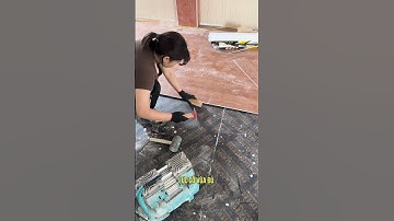 Thi công sàn nhựa hèm khóa SPC cải tạo nền nhà cũ  | Sàn nhựa giả gỗ | Lê Hạ Haroma