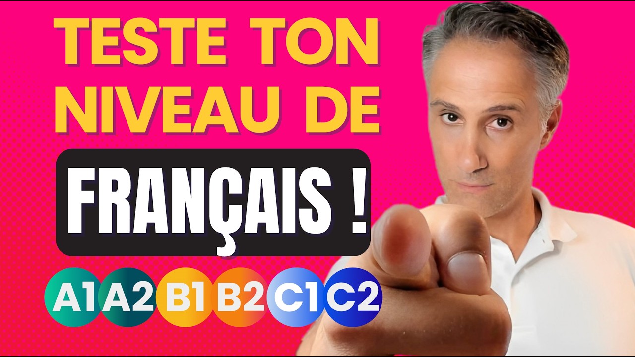 Teste ton Niveau de Français ! - Quiz niveaux A1 A2 B1 B2 C1 C2