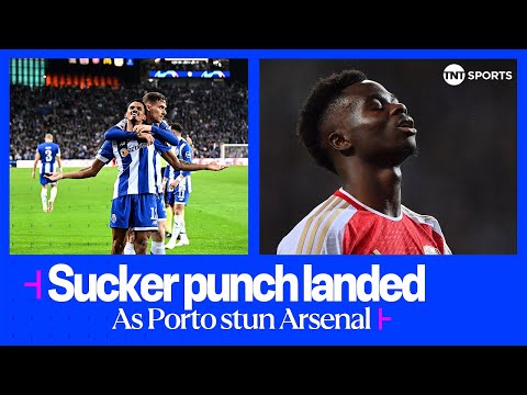 🥊 SUCKER PUNCH for Arsenal as Porto score 94th-minute winner | UEFA Champions League