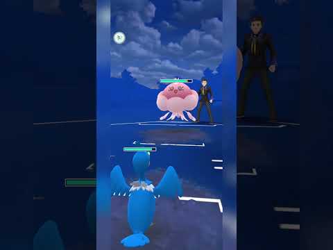 【スーパーリーグ】ウッウの吐き出しで引き分けにもってく！【ポケモンGO】【バトルリーグ】#shorts #ポケモンgo #goバトルリーグ #gbl #スーパーリーグ #pokemongo