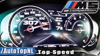 BMW M5 F90 COMPETITION 625HP ACCELERATION & TOP SPEED 0-307km/h LAUNCH CONTROL by AutoTopNL
