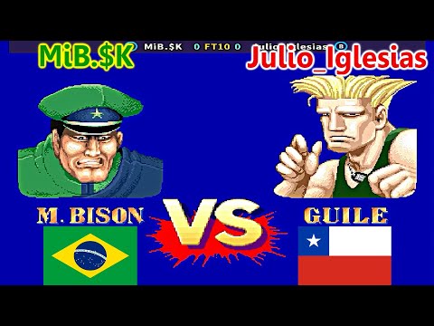 Street Fighter II': Champion Edition - MiB.$K vs Julio_Iglesias FT10