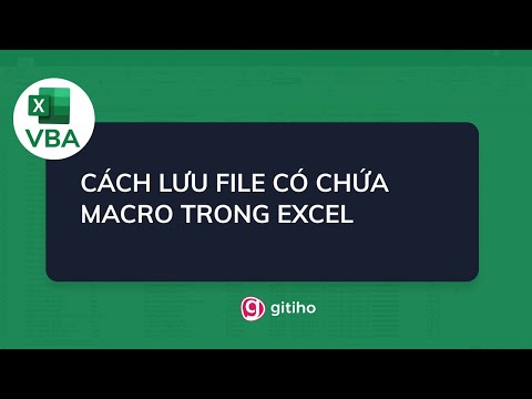 Video: Macro của tôi được lưu ở đâu trong Excel?