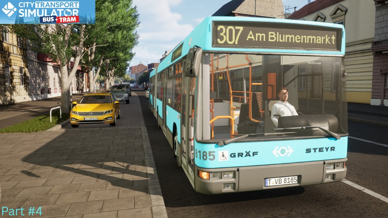 Mit dem Gräf gelenk Bus Auf die Linie 307 🚎 CTS  #4