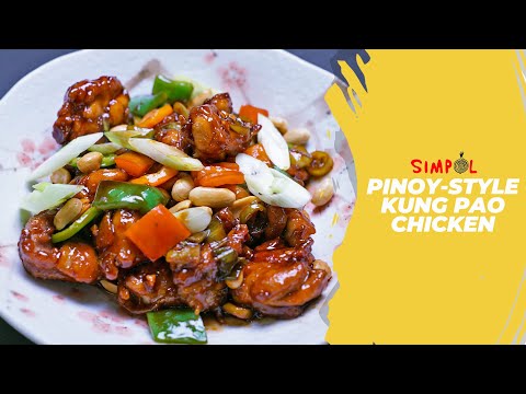 Pinoy style kung pao chicken, SIMPOL! - YouTube