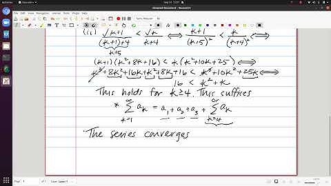 Series with Negative Terms Video 2 - Alternating Series Test Examples