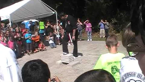 4th Degree Master Steve Massari 5 Brick Break