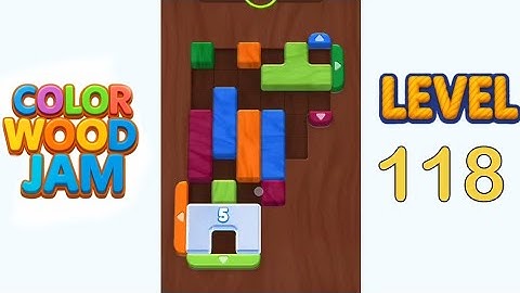 Color Wood Jam Level 118 Walkthrough Solution