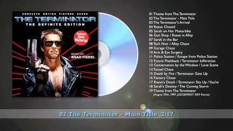 Brad Fiedel - THE TERMINATOR (Definite Edition) - 02 The Terminator Main Title