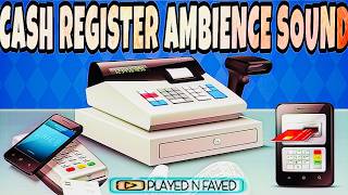 Cash Register Ambience Sound Effect